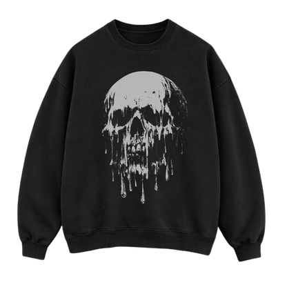 Melting Skull Sweatshirt