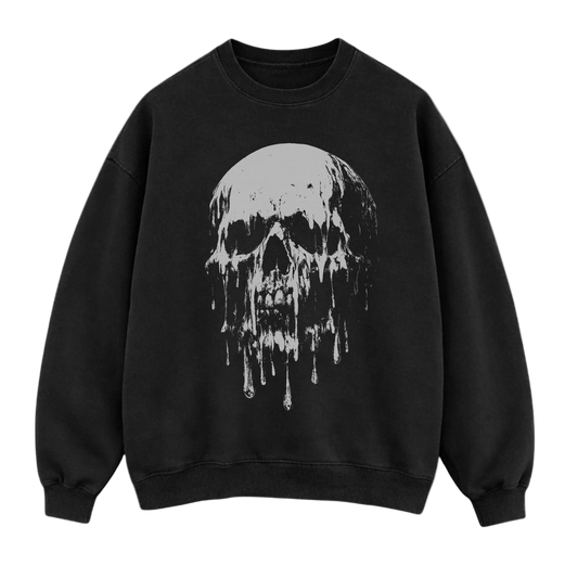 Melting Skull Sweatshirt