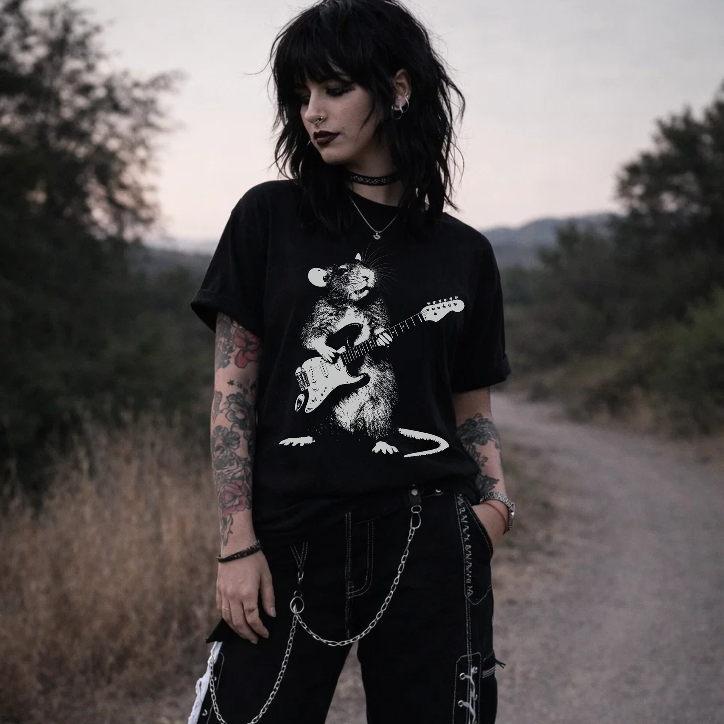 Rock Rat Graphic T-Shirt