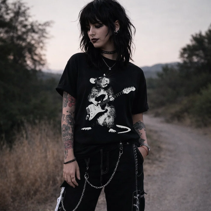 Rock Rat Graphic T-Shirt