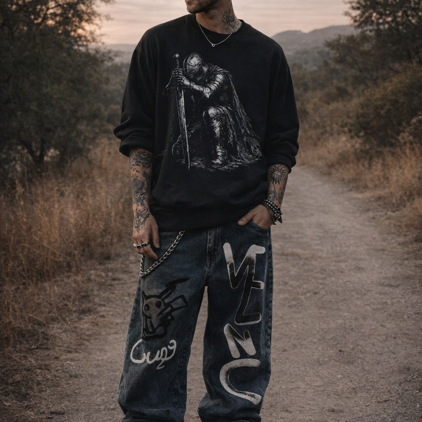 Medieval Knight Sweatshirt