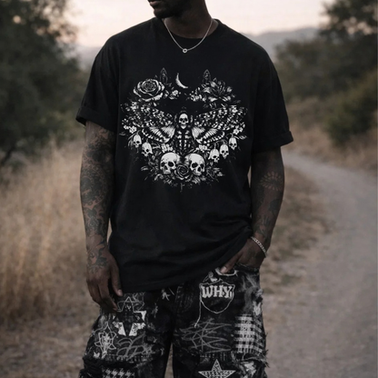 Gothic Death Moth T-Shirt