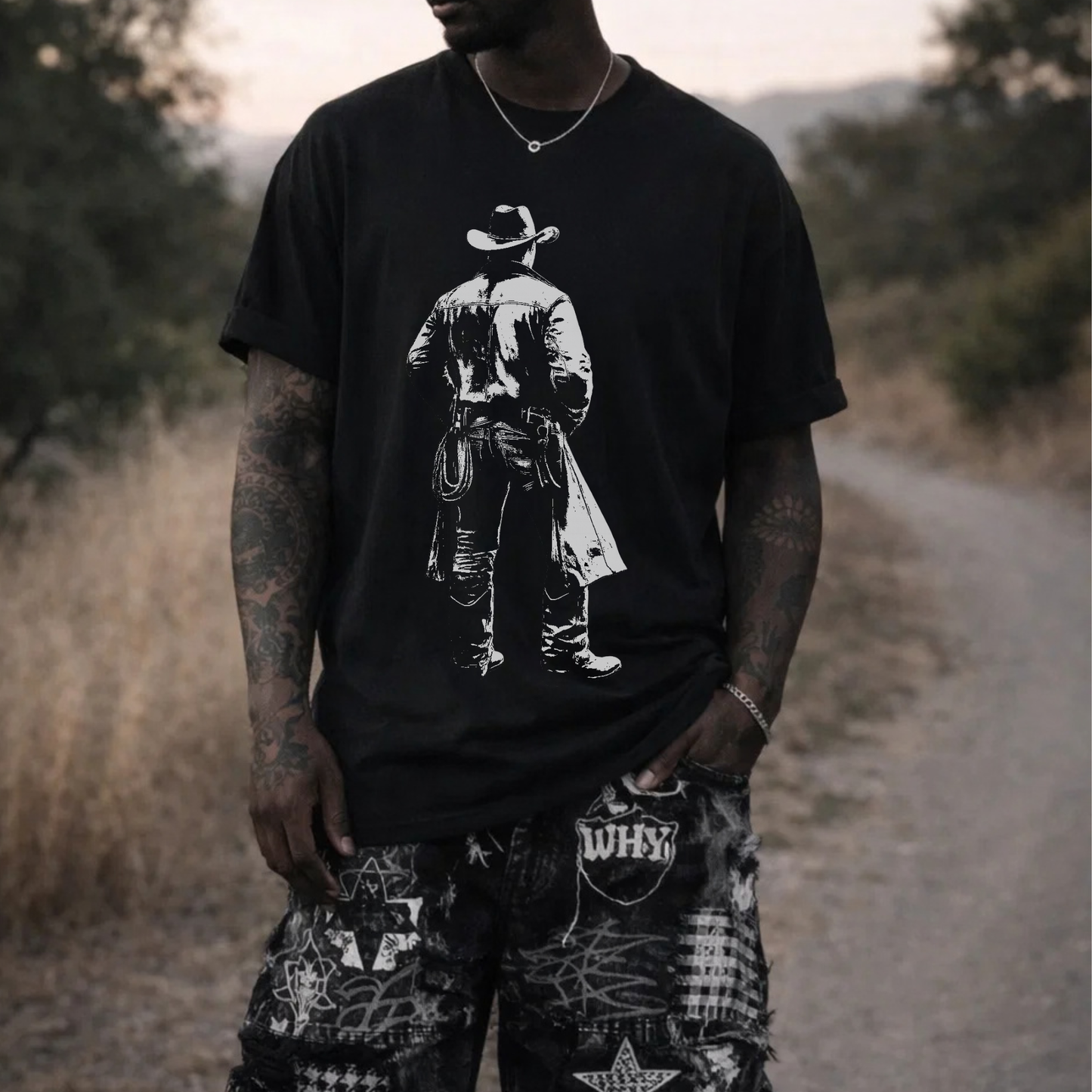 Cowboy Silhouette T-Shirt